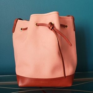 Mansur Gavriel Large Canvas Bucket Bag